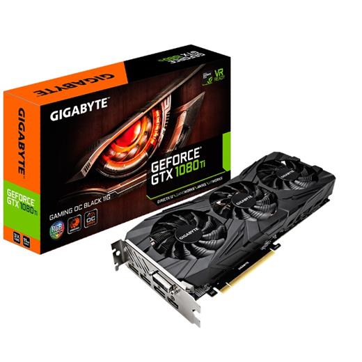 Gigabyte Gtx 1080Ti Gaming Oc Black 11Gb Gddr5X 352 Bit Rgb Led Nvidia Ekran Kartı