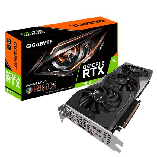 Gigabyte Rtx 2070 Gaming Oc 8Gb Gddr6 256 Bit Rgb Led Nvidia Ekran Kartı