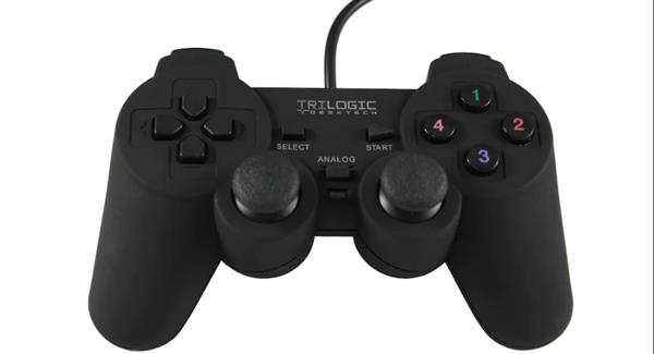 Resim Trilogic GP808 Winner Analog Titreşimli Kauçuk Gamepad 