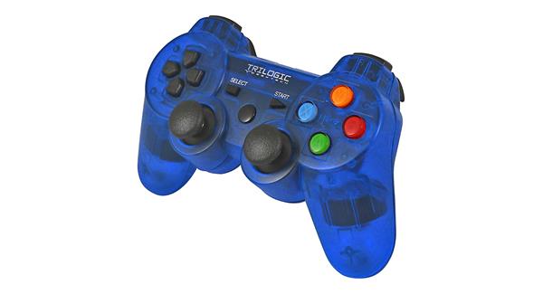Resim Trilogic GW809 Mavi Glare 2.4G Wireless PC/PS3 Gamepad 
