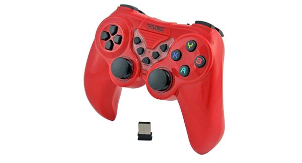 Resim Trilogic GW848 Kırmızı Vıctory PC/PS3/AND Gamepad 