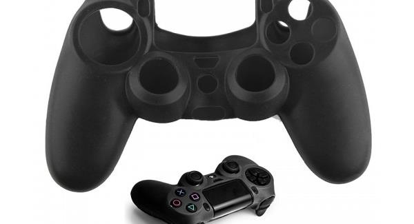 Resim Tx Play Station 4 Gamepad İçin Silikon Kılıf - Siyah 