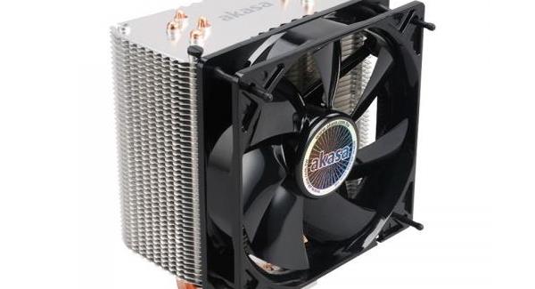 Resim Akasa Nero 3 Intel 775/1155/1156/1366/2011/2066 Ve Amd Am2/Am3/Am4/Fm1 İçin Premium İşlemci Soğutucusu (Ryzen Uyumlu) AK-CC4007EP01 
