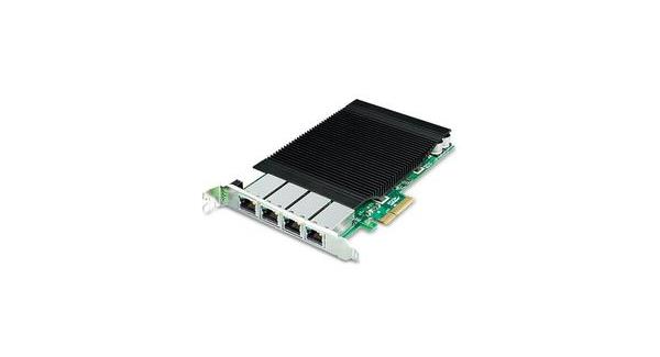Resim PL-ENW-9740P 4-Port 10/100/1000T 802.3at PoE+ PCI Express Sunucu Kartı (120W PoE bütçe, PCIe x4, -10~60 derece C)<br>4-Port 10/100/1000T 802.3at PoE+ PCI Express Server Adapter (120W PoE budget, PCIe x4, -10~60 degrees C) 
