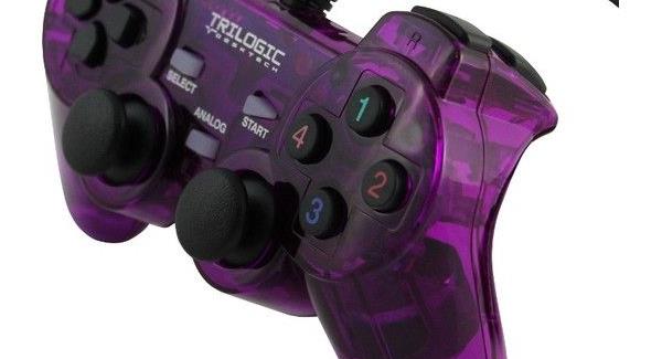 Resim Trilogic Glare Pc Gamepad(Gp809) Mor 