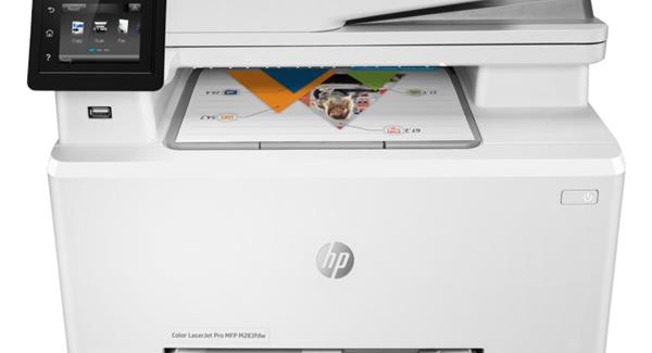 Resim Hp 7Kw75A M283Fdw Renkli Yazıcı Tarayıcı Fotokopi Fax Wifi 