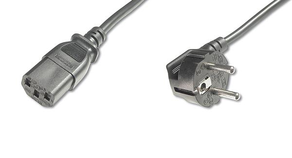 Resim Bc-Pwr-Sch-C13-018 Beek Güç Kablosu, Schuko-C13, 1,8 Metre, 10A 250V, Siyah Renk, H05W F1.0X3 04+82 