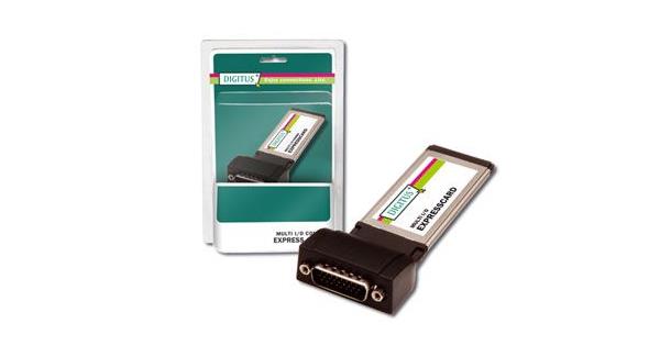 Resim DS-31207 Digitus 1 port PCMCIA Seri (RS 232) ve 1 port PCMCIA Paralel (DB25) Express Kart 