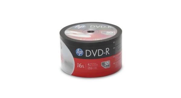 Resim Hp Dvd-R 16X 120Dk.4,7Gb 50Li Cakebox (Dme00025-3) 