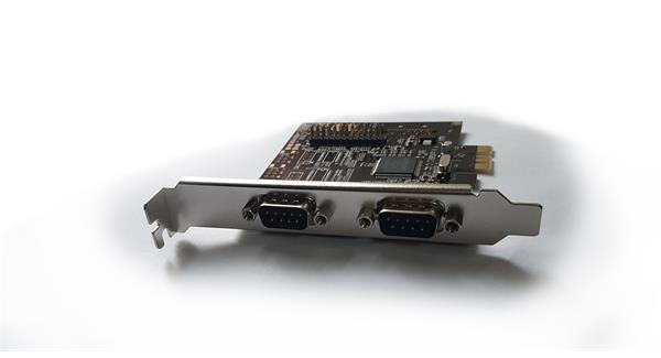 Resim DS-30040-1-RO Multi I/O PCI Express Kartı, 2 x Seri (DB9 erkek), 1 x Paralel (DB25 dişi) Port, MCS9901CV-CC chipset'li 