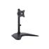 DA-90346 Single Monitor Desk Stand, black 45ø Swivel,45ø Tilt,rotate 360ø,15 inc -27 inc TFT, max load 15Kg,VESA max 100x100