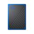 Wd My Passport Go 1Tb Black W/ Cobalt Wdbmcg0010Bbt-Wesn