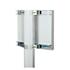 Lande LN-ESO-PL-KIT-ZN DİREK MONTAJ KİTİ  PROLINE500 INDOOR OUTDOOR KABİNLER İÇİN Direk Montaj Kiti, 4-6  direk çapı için, galvanizli