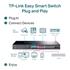Tp-Link TL-SG1428PE 28 Port 10-100-1000 Poe+ Switch 2 Port SFP Çelik Kasa Rack Mount