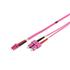Digitus Dk-2532-01-4 Lc-Sc Fiber Optik Patch Cord Duplex Multimode Om4 50/125 1 Metre