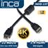 Inca Imhd-10T 10M Hdmı 1.4V 3D Altın Uclu Kablo