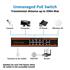 Senseı Poe-8022-150W 8X10/100+2X Gıgabıt Uplınk 150W 250 Metre Poe Swıtch