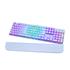 Turbox TR-MK10PD Gaming Mekanik Pudding Tuş Bilek Destekli Blue Switch Beyaz Mekanik Rgb Klavye