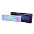 Turbox TR-MK10PD Gaming Mekanik Pudding Tuş Bilek Destekli Blue Switch Beyaz Mekanik Rgb Klavye