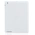 simplism Silicone Ipad 3/Ipad 4. Nesil Kılıf ve Standı   Ekran Koruyucu Film (Beyaz)