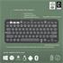 Logıtech K380S, Pebble Keys 2,  Siyah, 920-011859, Bluetooth, Türkçe, Q, Multimedya, Mini Klavye