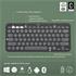 Logıtech K380S Pebble Keys 2  Siyah, 920-011859 Bluetooth Türkçe Q Multimedya Mini Klavye