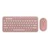 Logitech Pebble 2 Blutooth Klavye&Mouse Set Pembe 920-012247