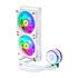 CM MasterLiquid MLY-D24M-A23PZ-RW PL240 Beyaz Flux ARGB Led Fanlı İşlemci Sıvı Soğutma Kiti (İntel AM4 destekli)