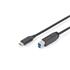 Digitus Ak-300149-010-S Usb Tip-C Bağlantı Kablosu Tip C (Usb 3.1) Erkek Tip B Erkek 1 Metre Gen2 3A 10Gb 3.1 Versiyon Ce Siyah Renk