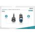 Digitus Ak-300149-010-S Usb Tip-C Bağlantı Kablosu Tip C (Usb 3.1) Erkek Tip B Erkek 1 Metre Gen2 3A 10Gb 3.1 Versiyon Ce Siyah Renk