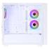 PowerBoost PB-P4367BW USB 3.0, ATX LCD Mesh ARGB Fan, Beyaz Kasa 4367 White