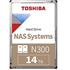 Toshiba N300 HDWG21EUZSVA SATA 3.0 7200 RPM 3.5