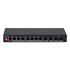 Dahua Pfs3210-8Et2Gf-96 8+4 10/100 Yönetilemez +2 Port Gb. +2 Sfp Port 8 Port Poe 96W Metal Kasa