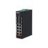 Dahua Hs4412-8Et-120 8+2 10/100 Yönetilemez + 1 Port Gb 1 Sfp Endüstriyel 8 Port Poe 120W