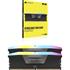 Corsaır Cmh96Gx5M2B6400C32 96Gb (2X48Gb) Ddr5 6400Mt/S Cl32 Vengeance Rgb Sogutuculu Dımm Bellek Black