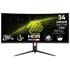 MSI 34 MAG 342CQR E2 CURVED VA 3440X1440 (WQHD) 21:9 180HZ 1MS GAMING MONITOR