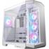 MSI MAG PANO 100R PZ WHITE Temperli Cam 3x120mm 1x120mm ARGB Fan ATX Beyaz Panoramik Gaming Bilgisayar Kasası