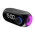 Mikado MD-W7 1200mAh 5W Siyah Bluetooth-Aux-Derece-Usb-FM Double Alarmlı Saat Speaker Speaker