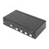 DS-12880 Digitus 4 Port USB 2.0 HDMI Tek Ekran Bağlantılı, 4K, KVM (Keyboard/Video Monitor/Mouse) Periferi (Çevre Cihazlarla (USB) Bağlantı Kurabilir) Switch, KVM bağlantı kablosu ürün beraberinde gelmektedir<br>Digitus 4 Port USB 2.0 HDMI S