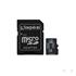 Kingston 32GB SDCIT2/32GB microSDHC Industrial C10 A1 pSLC Card + SD Adapter