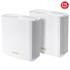 ASUS ZenWiFi BT8(W-2-PK) / BULK BE14000 WiFi7 Tri-Band Kablosuz Mesh Sistemi (Beyaz İkili Paket)
