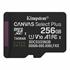 Kingston SDCS3/256GBSP 256GB microSDXC Canvas Select Plus Gen3 150R A1 Single Pack w/o ADP