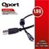 QPort Q-USBTM1.5 Micro Usb 2.0 Telefon Kablosu