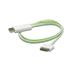 DB-600103-010-W Digitus Senkronizasyon ve Şarj için FLUX CONNECT Işıklı Kablo, Apple Dock erkek <-> USB A erkek 0.90 metre, AWG28, beyaz renk, iPod, Iphone için ideal