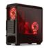 Dark Sentinel Pro 3X Kırmızı 33X Led Fanlı, Usb3.0, Cam Yan Panel Mid-Tower Siyah Oyuncu Kasası
