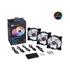 CM MasterFan Pro 120 Air Balance 3lü paket 3x120mm RGB Ledli Kasa Fanı RGB Kontrol Üniteli MFY-B2DC-133PC-R1