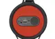 Mikado Bluetooth Müzik Kutusu (Md-44Bt)Fm Siyah-Kırmızı