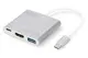 Digitus DA-70838-1 USB 3.0 Hub, USB 3.0 (USB Tip C)Hdmi Grafik Adaptörü