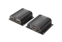 DS-55100-1 Digitus Hdmi Sinyal Uzatma Cihazı, Alıcı (Receiver) ve Verici (Transmitter) Birim dahil, 50 metre, HDCP uyumlu, EDID desteği mevcut, PoE özelliğine sahip, Loop-çıkış port'a sahip, maksimum çözünürlük 1080p