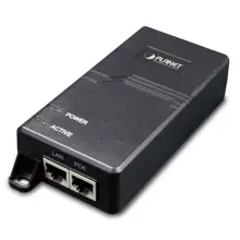 PL-POE-163 IEEE 802.3at Gigabit High Power over Ethernet Injector (10/100/1000Mbps, Mid-span, 30 Watt)